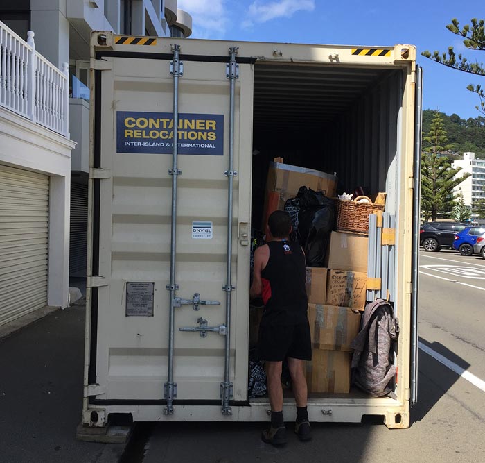 Self Loading Container