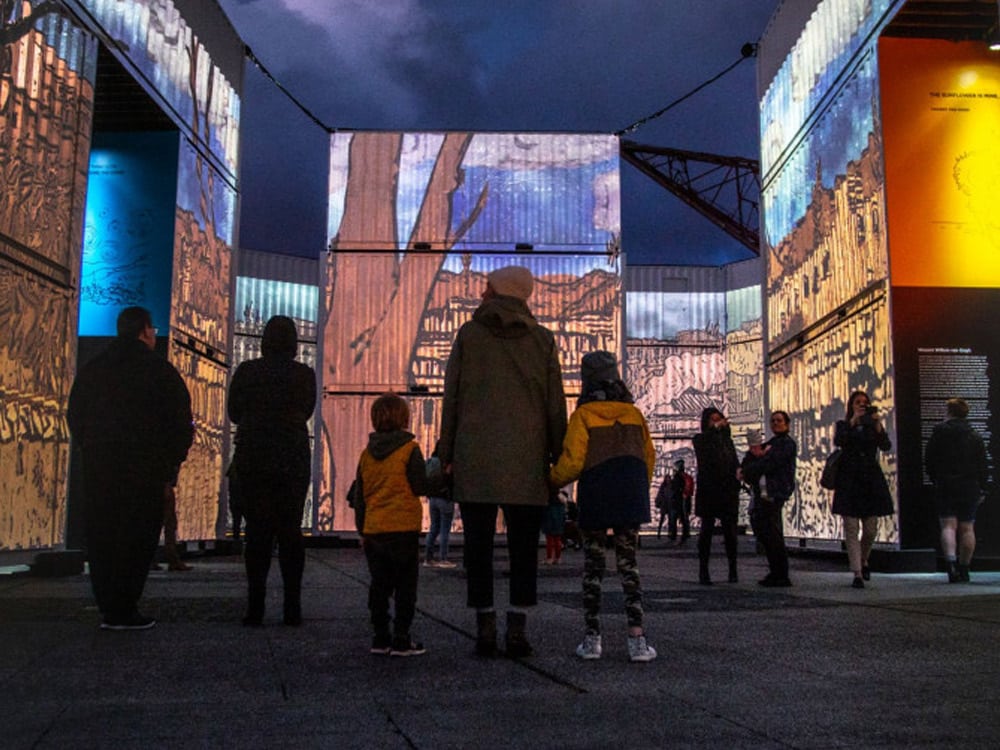 Vincent van Gogh display in Wellington