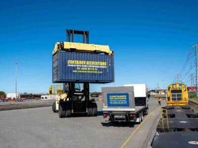 The beautiful benefits of being in a shipping container rather than a truck