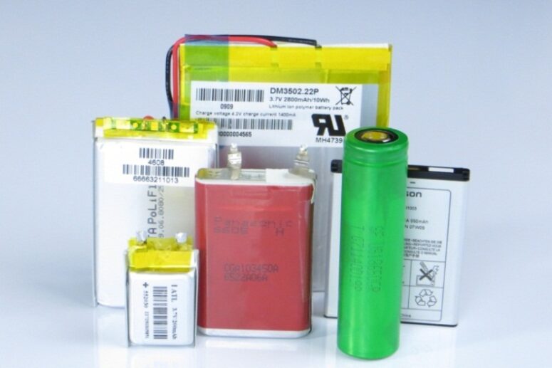 Many types of Lithium-ion Batteries