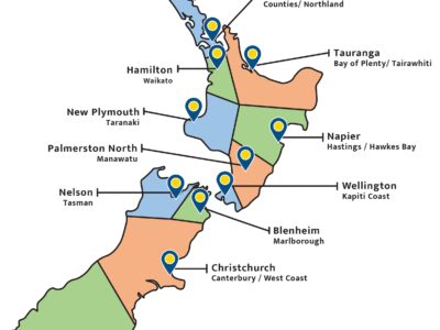 We Move and Store Containers All Over New Zealand!