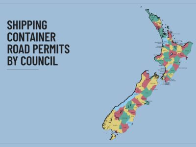 Placing a shipping container on the road? Your NZ council permit guide